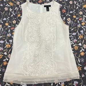 White House Black Market sleeveless shirt